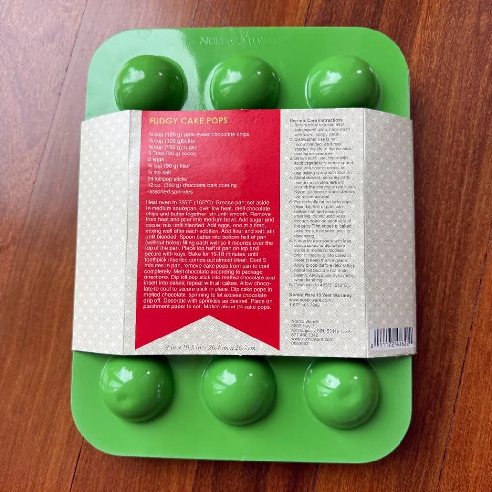 NEW Nordic Ware Cake Pops Baking Pan